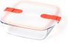 Pyrex Cook & Heat Voedelcontainer Vierkant met Deksel 25 x 22cm online kopen