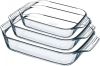 Pyrex Irresistible Ovenschaal Set van 3 Stuks Glas online kopen