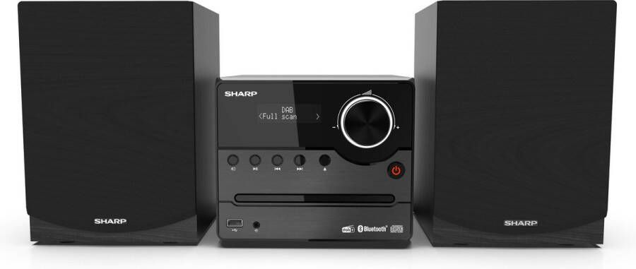 Sharp XL B517 Micro geluidssysteem met DAB+/FM/CD/Bluetooth Zwart online kopen