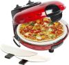 Bestron Pizzamaker met steen 1000 W rood DLD9070 online kopen