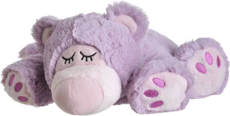 Voordeeldrogisterij Warmies Sleepy Bear Lila Warmteknuffel online kopen