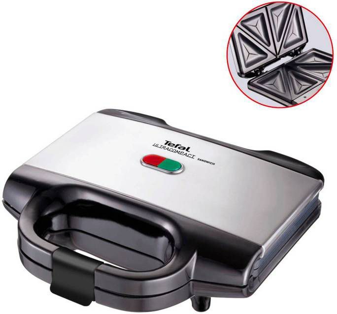 Tefal SM1552 Ultracompact tosti-ijzer, anti-aanbaklaag